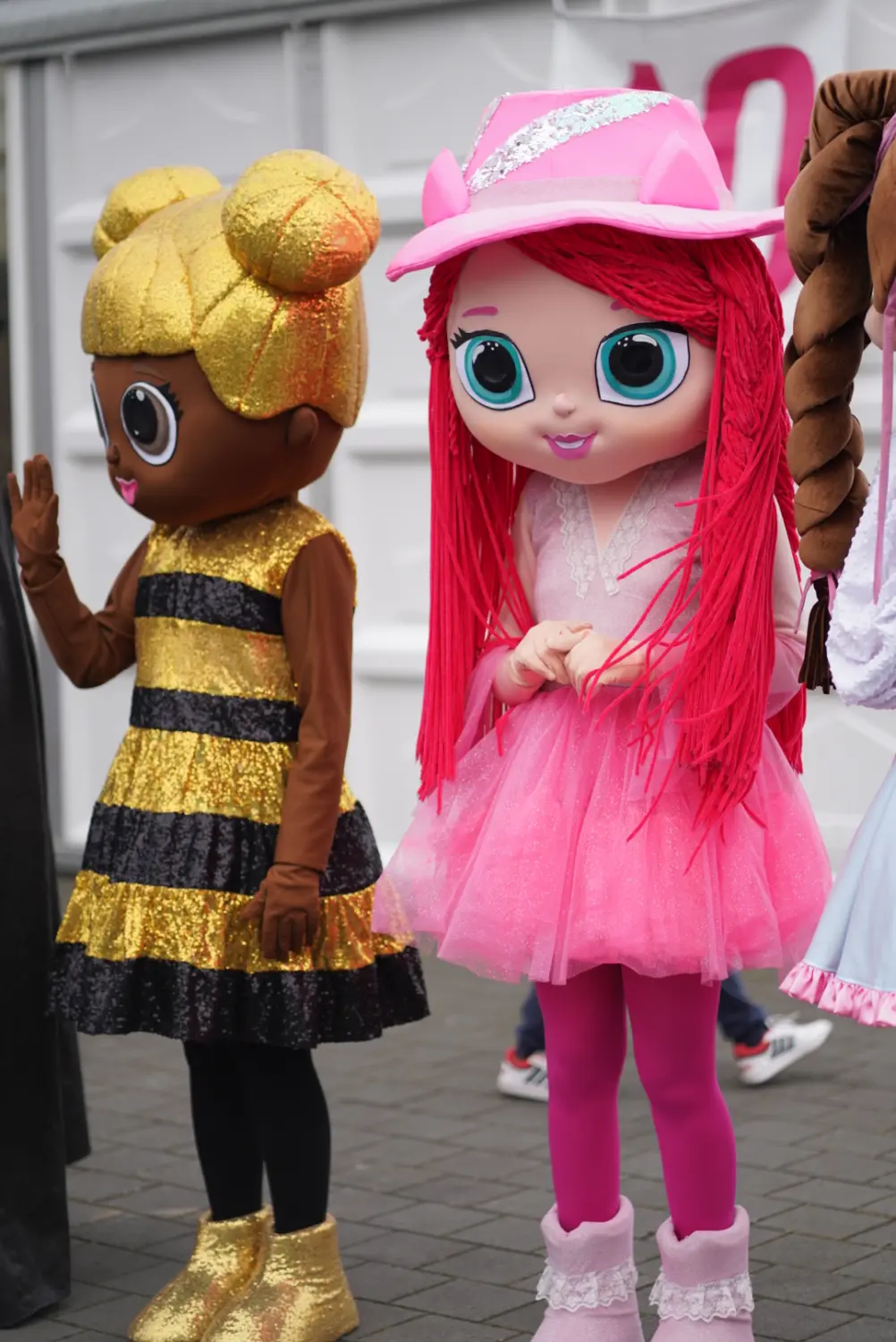 Maskottchen und Honigbienenkostüm von Maxiland Event