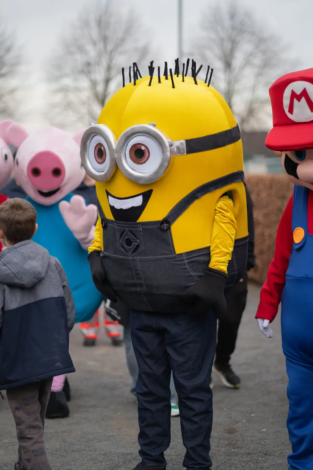 Minion und Super Mario Kostüm von Maxiland Event
